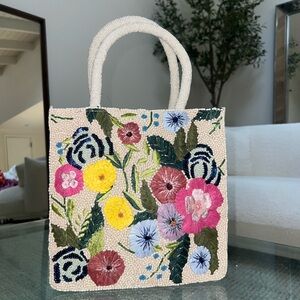 Floral beaded bag 🎀💅🏼💗